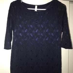 Pinkblush maternity lace dress